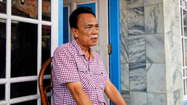 M Ali Rahman, kerabat dari istri Ahmad Arif Ridwan. (foto: Ari Priyanto/Urban Id) 