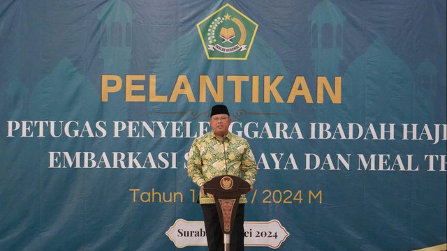 Direktur Pelayanan Haji Dalam Negeri Ditjen PHU Kementerian Agama, Saiful Mujab. Dok Kemenag
