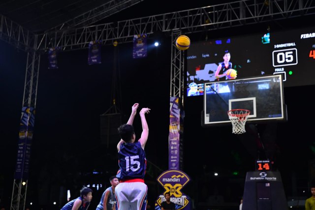 Regional Sumatera Mandiri 3X3 Indonesia Tournament. Foto: Perbasi