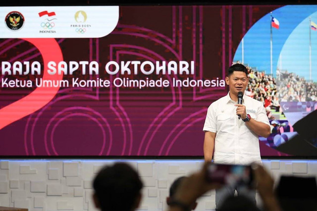 Ketua Komite Olimpiade Indonesia (KOI) Raja Sapta Oktohari. Foto: NOC Indonesia