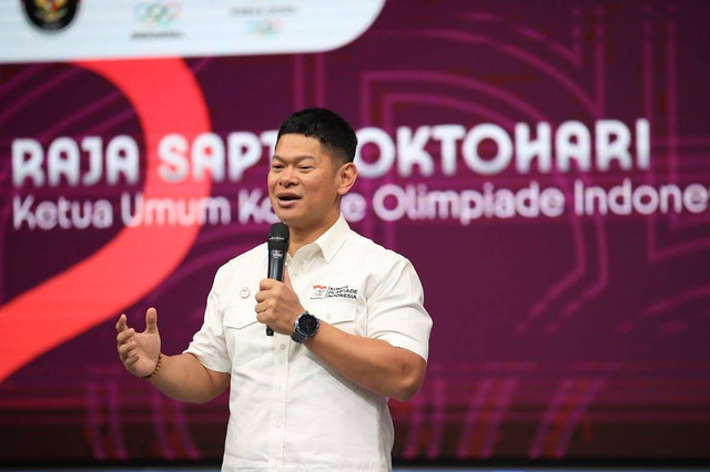 Ketua Komite Olimpiade Indonesia (KOI) Raja Sapta Oktohari. Foto: NOC Indonesia