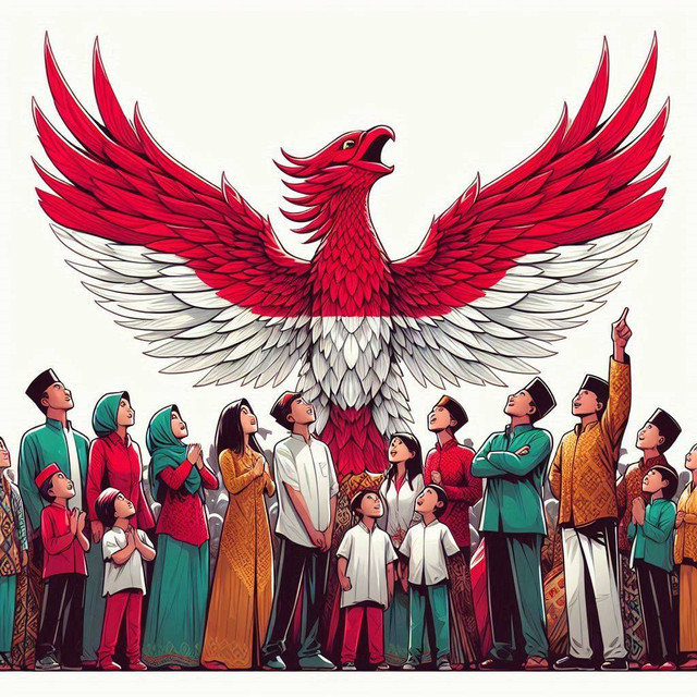 Pancasila sebagai Penuntun Bangsa. Sumber; Dok. Pribadi