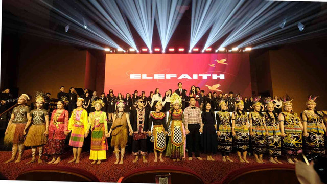 Acara Charity Concert & Talkshow ELEFAITH (Elevating Faith) 2024 yang berlangsung pada 23 dan 24 April 2024, di UPH Kampus Lippo Village, Tangerang.