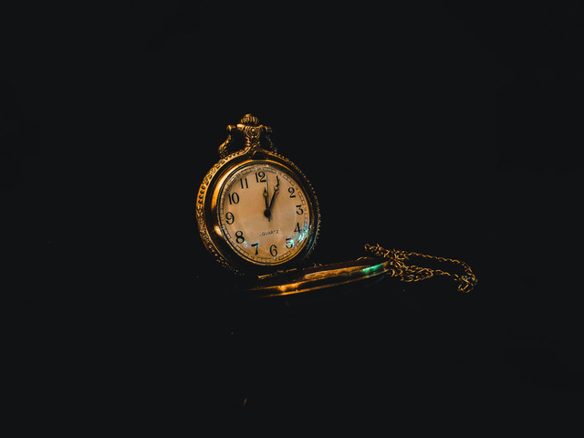Photo by Fredrick Eankels: https://www.pexels.com/photo/stylish-gold-vintage-watch-with-chain-4082639/