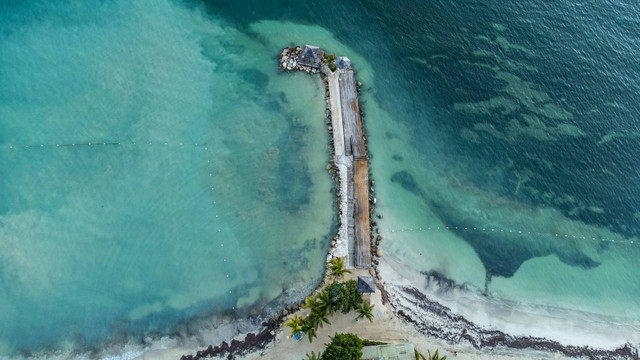 monumen Kilometer Nol Sabang. Foto hanya ilustrasi bukan gambar sebenarnya. Sumber: Unsplash / Tyrone Sanders. 