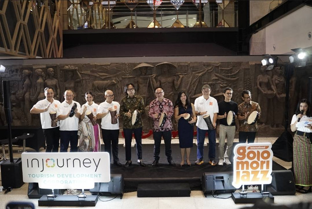 InJourney Tourism Development Corporation (ITDC) siap menghadirkan International Golo Mori Jazz 2024 yang akan digelar di Golo Mori Convention Center (GMCC), Manggarai Barat, Nusa Tenggara Timur pada 16 November 2024 mendatang.
 Foto: InJourney