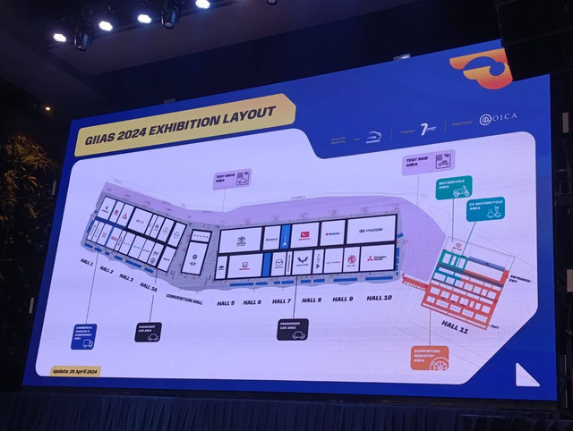 Area GIIAS 2024 di ICE BSD. Foto: Fitra Andrianto/kumparan