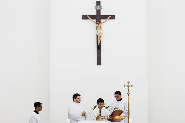 Jadwal misa Kenaikan Yesus Kristus 2024 di Katedral Jakarta, foto hanya ilustrasi: Pexels/Marcelo Chagas