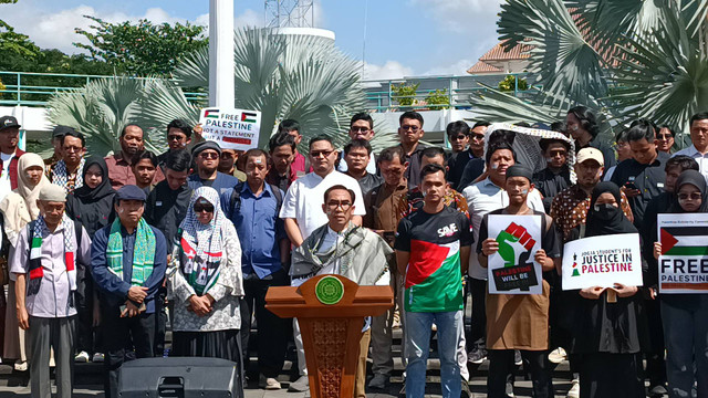172 Kampus Muhammadiyah dan 'Aisyiyah Gelar Aksi Bela Palestina dan Kutuk Israel