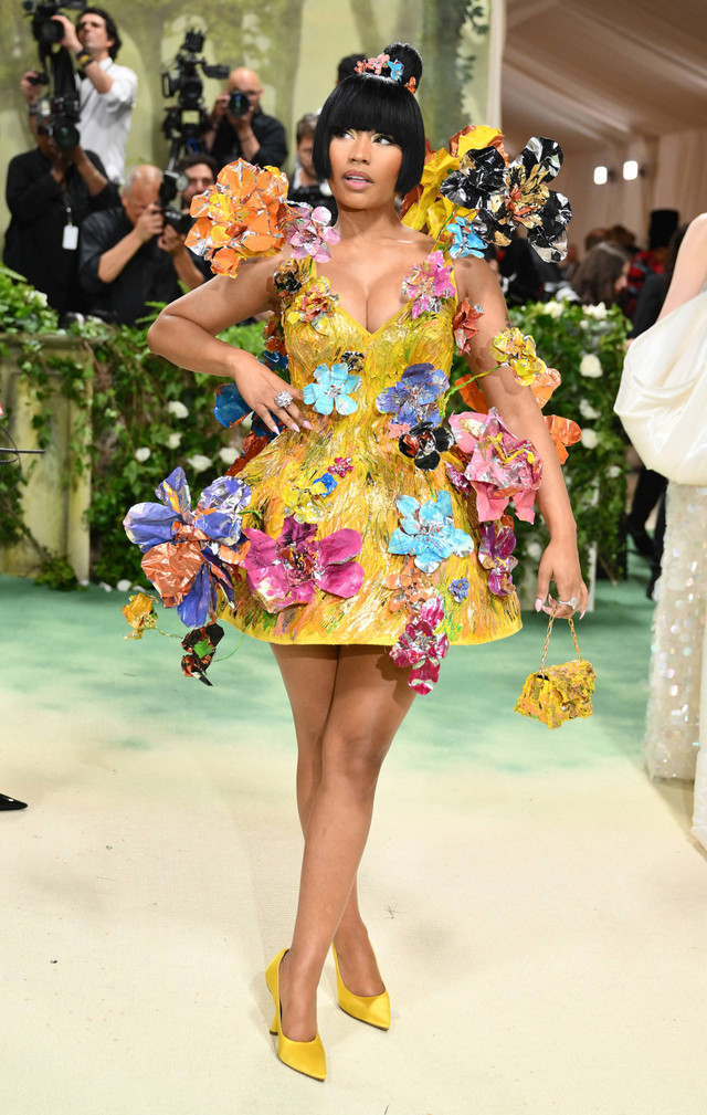 Nicki Minaj at Met Gala 2024. Foto: ANGELA WEISS / AFP