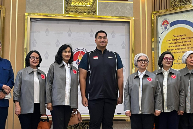 Press Con Kemenpora dan Pengurus PB Persani Foto: Azrumi Ghazali/kumparan