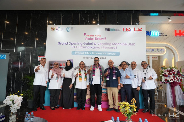 Grand Opening Galeri and Vending Machine UMK PT Hutama Karya. Foto: Dok. Hutama Karya