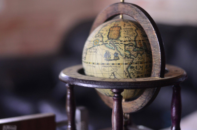 Photo by Ricky Gálvez: https://www.pexels.com/photo/shallow-focus-photography-of-brown-globe-1169922/