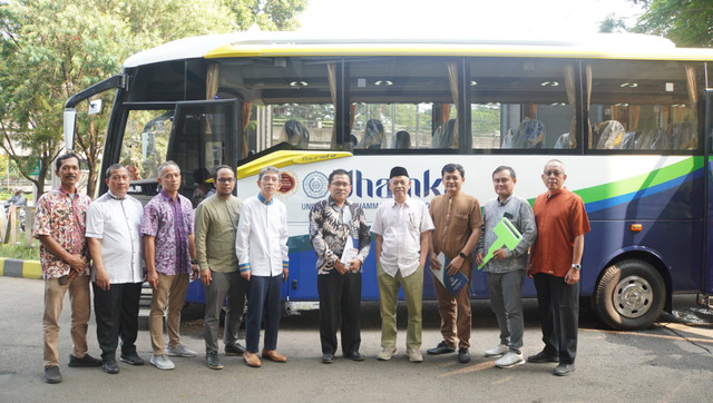 Mahasiswa Miliki Fasilitas Mobilitas Baru, Uhamka Kembangkan Armada Bus Baru. Dokumentasi Uhamka