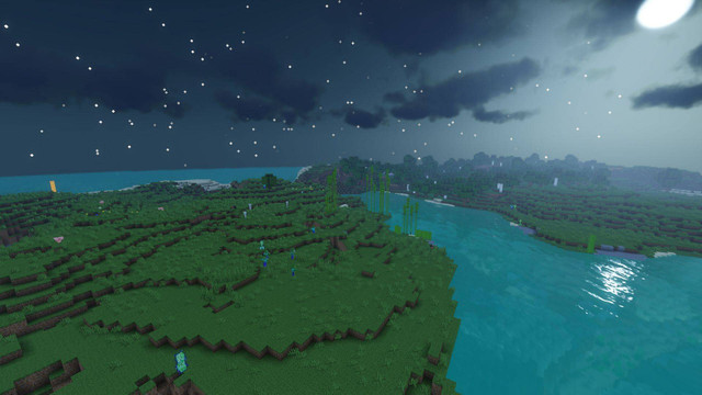 Ilustrasi cara bertahan di malam hari Minecraft. Foto: sportskeeda