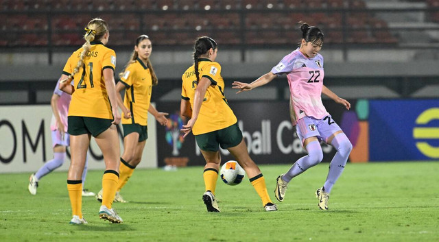 Australia vs Jepang di Piala Asia Wanita U-17. Foto: the-afc.com