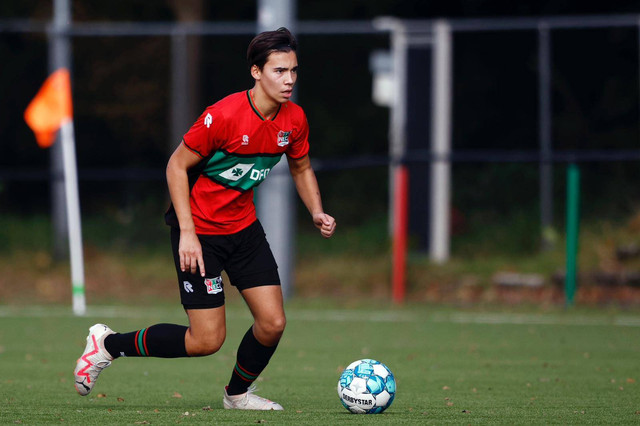 Dion Markx, pemain keturunan RI yang membela tim muda NEC Nijmegen di Belanda. Foto: Dok pribadi