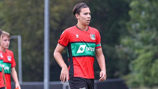 Dion Markx, pemain keturunan RI yang membela tim muda NEC Nijmegen di Belanda. Foto: dok pribadi