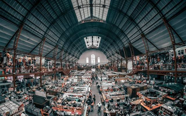 Pasar Cipete Selatan. Ilustrasi Foto hanya ilustrasi, bukan tempat sebenarnya. Sumber:Unsplash/Jezael Melgoza