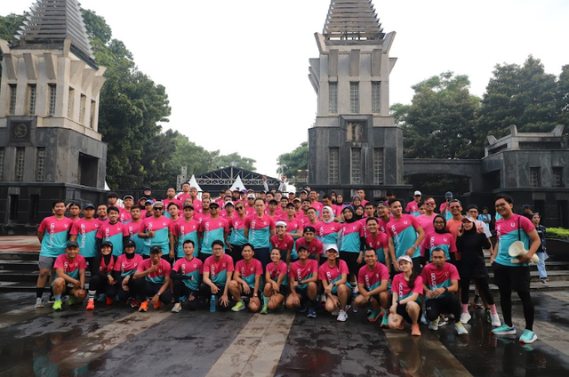 Fun Run teman kumparan di Gate 6 GBK. Foto: kumparan