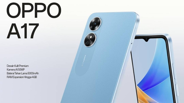 Oppo A17. Sumber: oppo.com