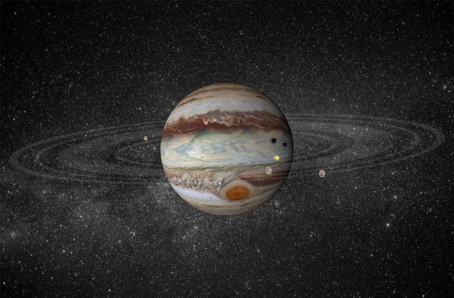 Ilustrasi karakteristik planet jupiter - Sumber: pixabay.com/decster1