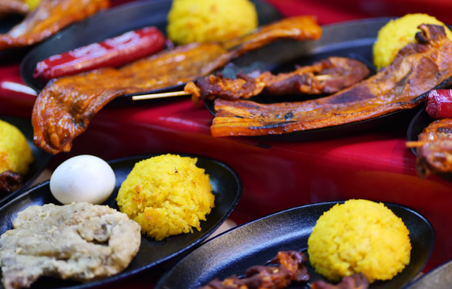 Nasi Kuning dan Uduk Pandu Ny. Shelvy. Foto hanya ilustrasi, bukan tempat sebenarnya.Sumber: Unsplash/Ulf Sandstrom