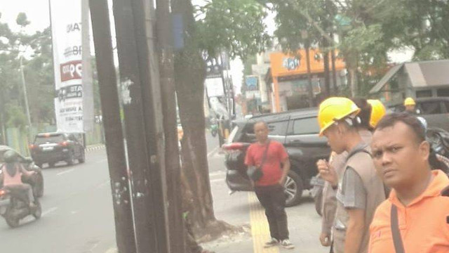Sumber listrik pedagang martabak di Medan yang viralkan petugas Dishub Medan "malak martabak" dicabut. Foto: Dok. Istimewa