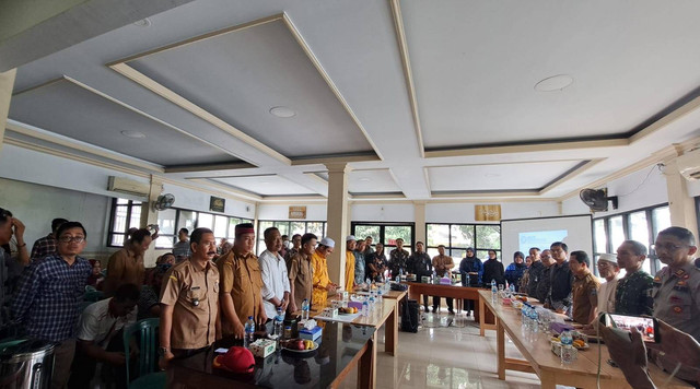 Acara sosialisasi PNM Mekaar di Kecamatan Baros, Kabupaten Serang, pada Selasa (14/5). Foto: dok. PNM