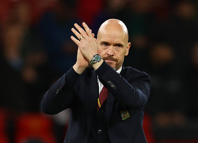 Pelatih Manchester United (MU), Erik ten Hag. Foto: REUTERS/Molly Darlington