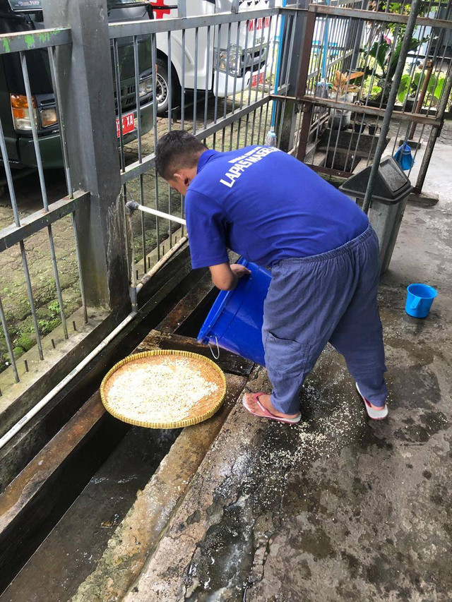 Narapidana Lapas Magelang Menyulap Kedelai Menjadi Tempe Unggulan