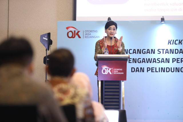 Kepala Eksekutif Pengawas Perilaku Pelaku Usaha Jasa Keuangan, Edukasi, dan Pelindungan Konsumen Otoritas Jasa Keuangan (OJK) Friderica Widyasari Dewi. Foto: Dok. OJK