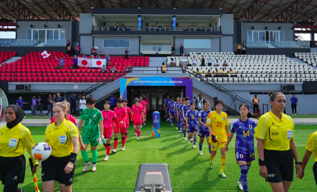 Jepang vs Korea Selatan di Piala Asia Wanita U-17 Foto: AFC