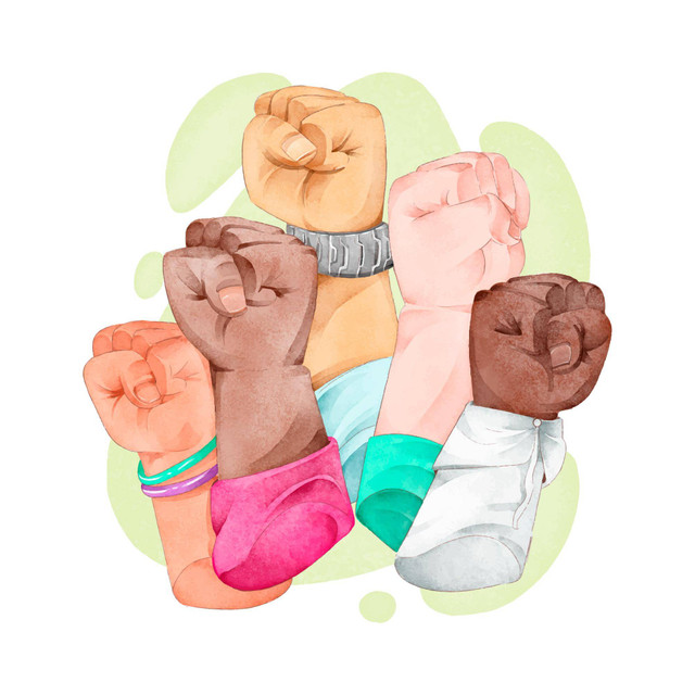 https://www.freepik.com/free-vector/multiracial-raised-fists-discrimination-concept_8846341.htm#fromView=search&page=1&position=8&uuid=4a09502c-5035-42bb-8442-ae933c745a7d