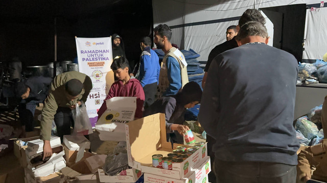 Bantuan Makanan Sahurmu, Kuatkan Ramadhan Masyarakat Gaza