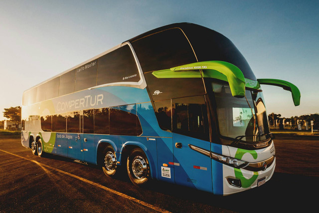 Sewa bus pariwisata Jakarta Barat, foto hanya ilustrasi, bukan tempat sebenarnya: Unsplash/Jonathan Borba