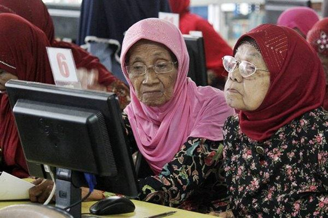 Ilustrasi perempuan lansia. Foto: Antara/Moch Asim