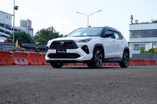 Toyota Yaris Cross di Toyota Driving Experience Sunter. Foto: Aditya Pratama Niagara/kumparan