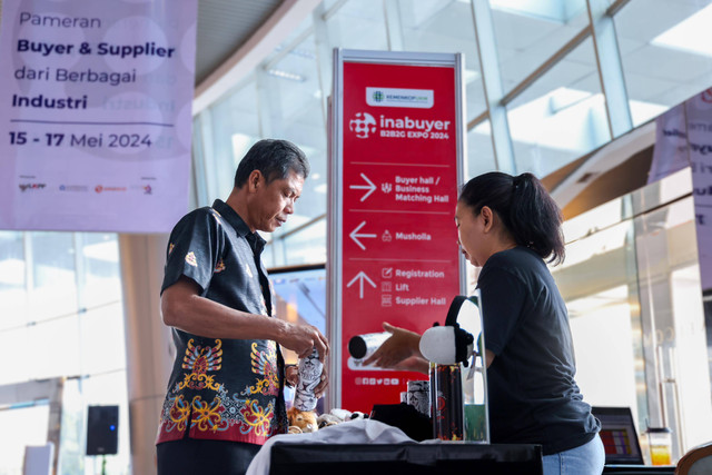 Gelaran Inabuyer B2B2G (Business to Business and Goverment) 2024. Foto: Kemenkop UKM 