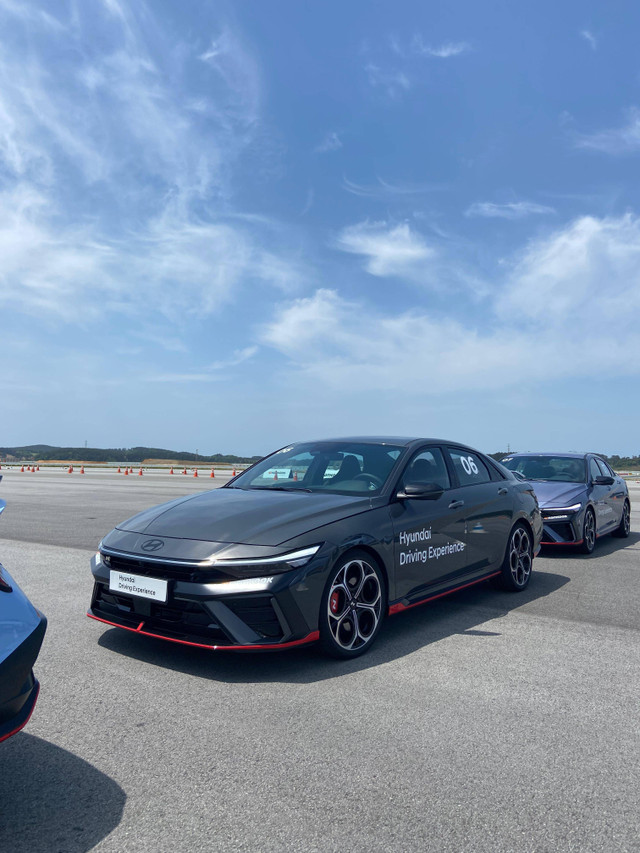 Sedan performa tinggi Hyundai Elantra N. Foto: Gesit Prayogi/kumparan