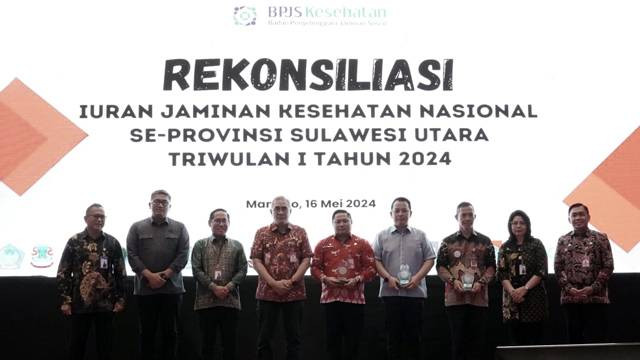 Rekonsiliasi antara BPJS Kesehatan dan Pemerintah Daerah di Sulawesi Utara terkait pembayaran Iuran BPJS Kesehatan di tahun 2024.