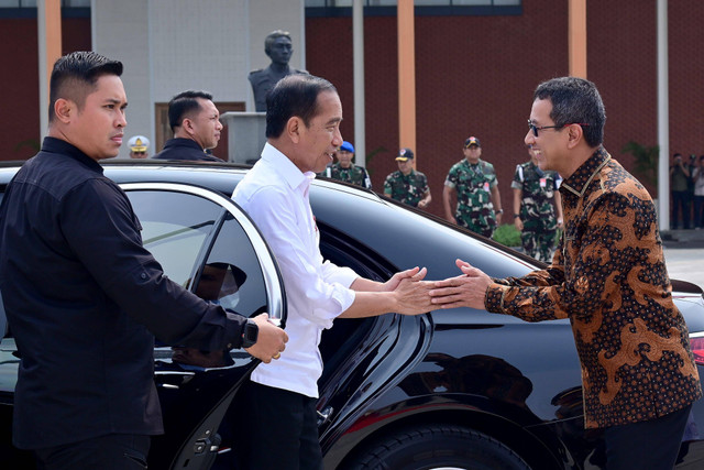 Presiden Joko Widodo kunjungan kerja ke Bali, Minggu (19/5/2024). Foto: Muchlis Jr/Biro Pers Sekretariat Presiden