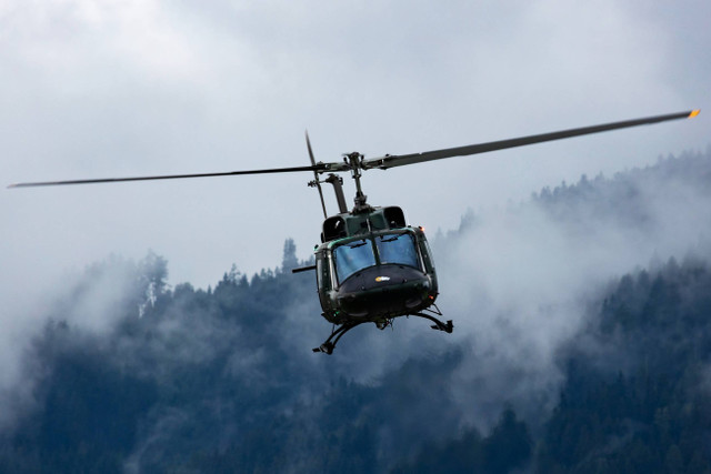 Ilustrasi Helikopter Bell 212. Foto: Shutterstock