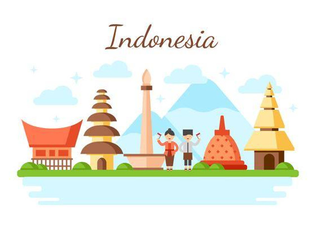 Ilustrasi Indonesia, Vecteezy.