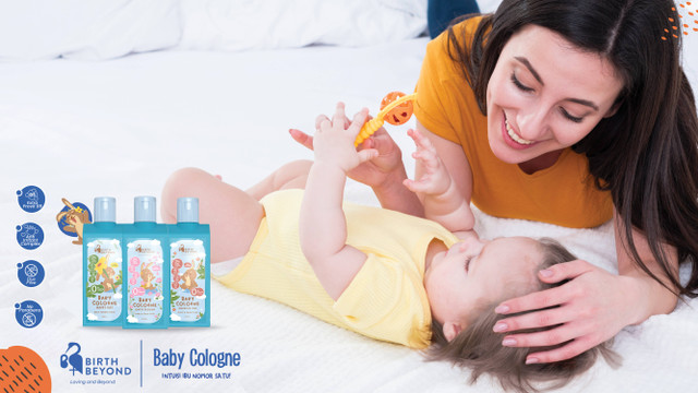 Birth Beyond Baby Cologne yang menghadirkan 3 varian untuk si kecil. Foto: dok. Birth Beyond