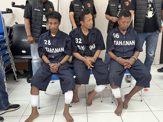 3 orang komplotan pembobol rumah di Semarang.  Foto: Dok. Satreskrim Polrestabes Semarang