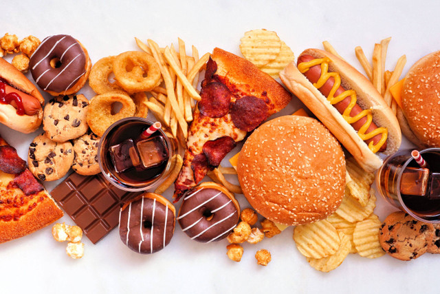 Ilustrasi Junk Food Foto: JeniFoto/Shutterstock