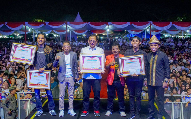 PaSKI Sumsel saat menggelar perhelatan akbar Sumsel Comedy Festival 2024, Foto : Istimewa