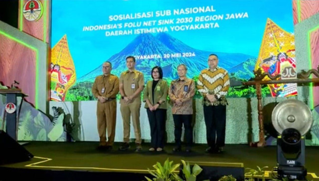 fotoSosialisasi sub nasional soal peran sektor kehutanan untuk target nol emisi. Foto: istimewa