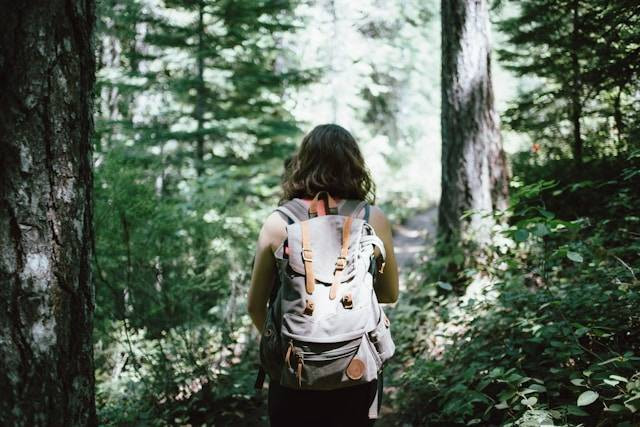 Ilustrasi cara solo hiking. Foto: Jake Melara/Unsplash